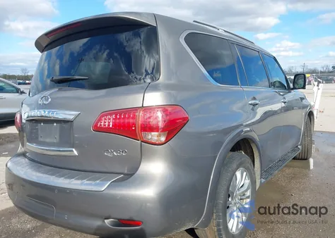 2017 Infiniti Qx80 из США, поврежденный, VIN JN8AZ2NF1H9640846